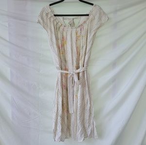 LC Lauren Conrad Pinstrip Midi Dress